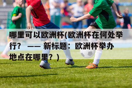 哪里可以欧洲杯(欧洲杯在何处举行？ —— 新标题：欧洲杯举办地点在哪里？)