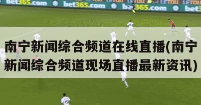 南宁新闻综合频道在线直播(南宁新闻综合频道现场直播最新资讯)